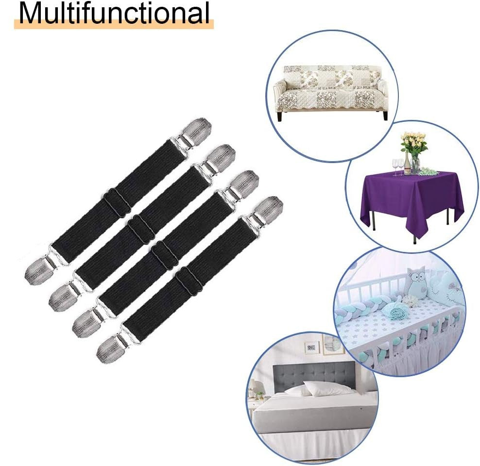 Ayarlanabilir Çarşaf Lastiği, Çarşaf Bağlantı Kayışları,  Çarşaf  ve Örtü Tutucuları, Örtü Sabitleyici