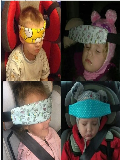 Bebek Puset Baş Desteği, Bebek & Çocuk Seyahat Baş Desteği, Bebek Oto Koltuk Kafa Koruyucu Bandana