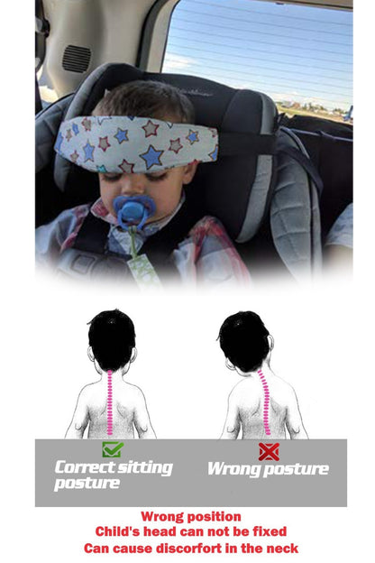 Bebek Puset Baş Desteği, Bebek & Çocuk Seyahat Baş Desteği, Bebek Oto Koltuk Kafa Koruyucu Bandana