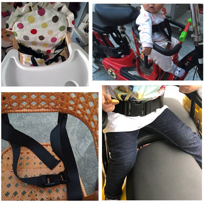 Bebek/Çocuk 2 Nokta Emniyet Kemeri, Bebek Emniyet Kemeri, Mama Sandalyesi Kayışı, Bebek Arabası Kemeri