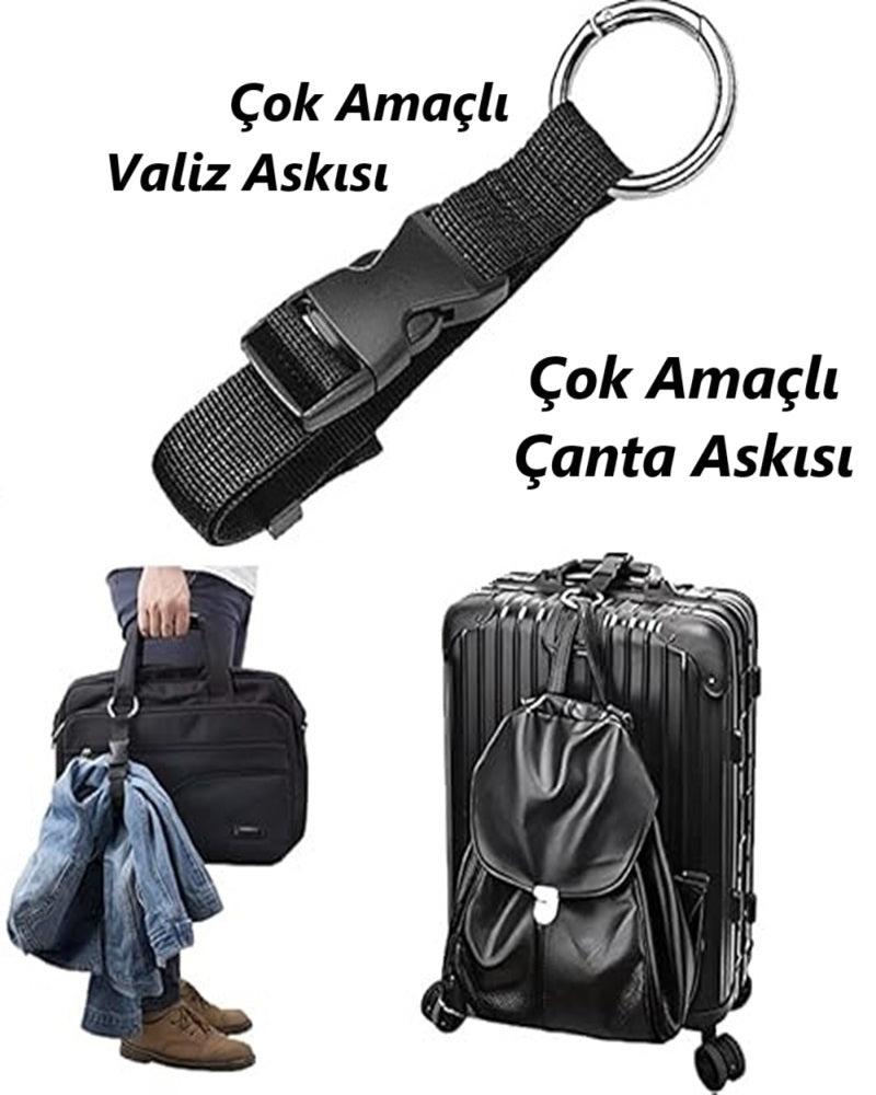 Çok Amaçlı Seyahat Kayışı, Bağaj Kayışı, Valiz Kemeri, Çanta Askısı