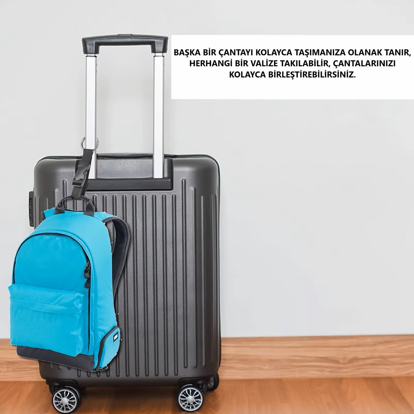 Çok Amaçlı Seyahat Kayışı, Bağaj Kayışı, Valiz Kemeri, Çanta Askısı