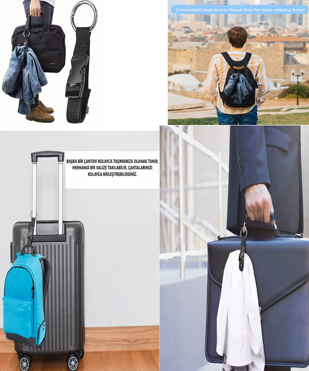 Çok Amaçlı Seyahat Kayışı, Bağaj Kayışı, Valiz Kemeri, Çanta Askısı