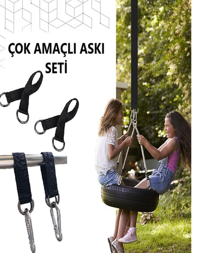 Çok Amaçlı Asma Kayışı, Hamak ve Salıncak Askısı, Puset Askısı, Spor Askısı,