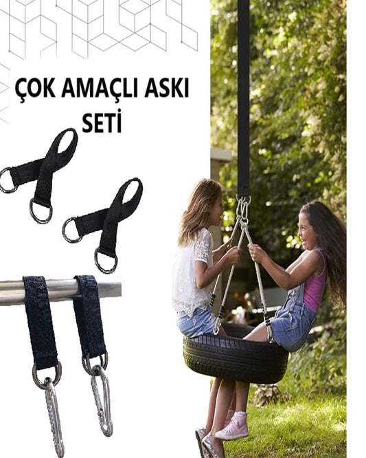 Çok Amaçlı Asma Kayışı, Hamak ve Salıncak Askısı, Puset Askısı, Spor Askısı,