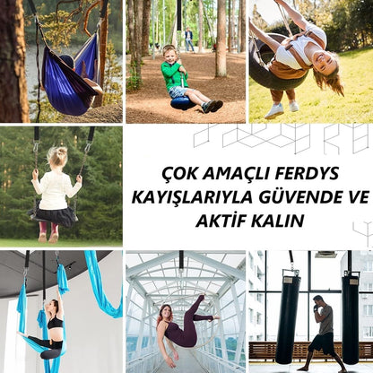 Çok Amaçlı Asma Kayışı, Hamak ve Salıncak Askısı, Puset Askısı, Spor Askısı,