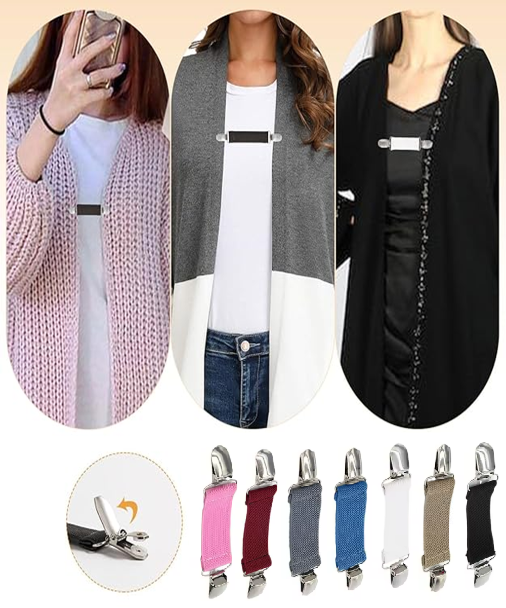 Çok Amaçlı Çanta Askısı, Eller Serbest Çanta Klipsi, Elbise Klipsi, Broş, Çanta ve Elbise Aksesuar