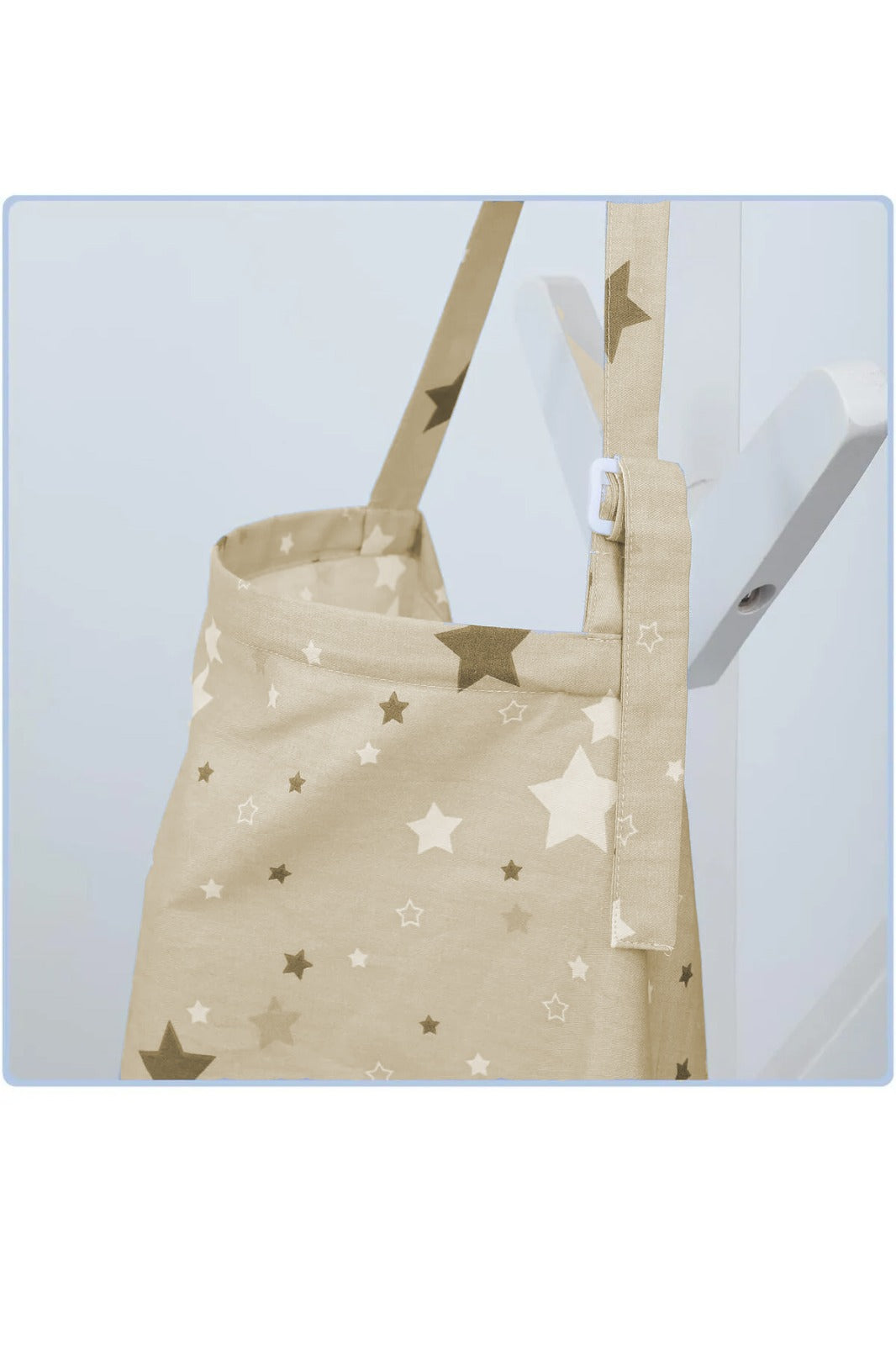 Krem Emzirme Önlüğü, Çok Amaçlı Emzirme Örtüsü, Puset Örtüsü %100 Pamuk