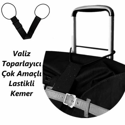 Çok Amaçlı Seyahat Kayışı, Valiz Kemeri, Bagaj Askısı, Valiz Toparlayıcı Organizer